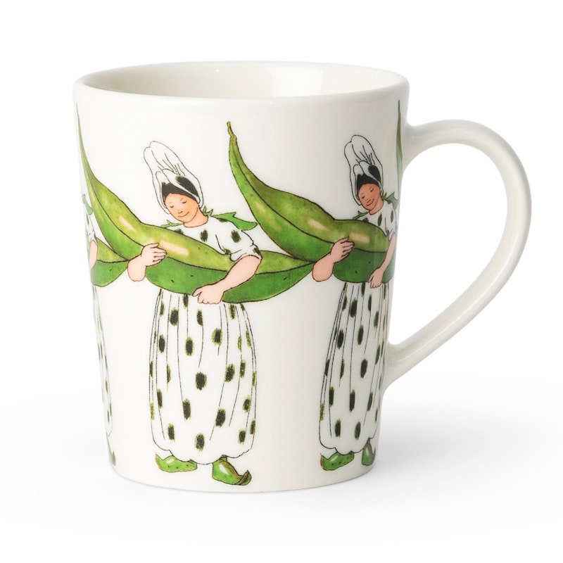 Elsa Beskow Muki 28 cl, Mrs Broad Bean