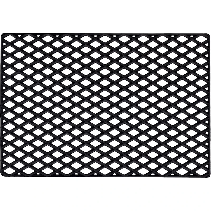 Black Grid Ovimatto, 60x90 cm