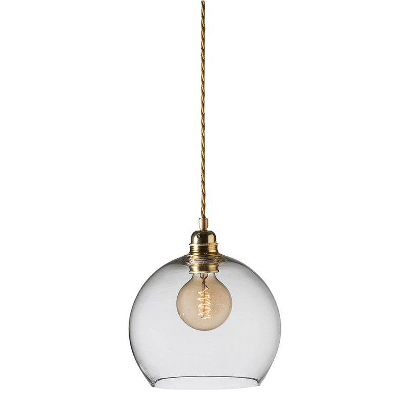 Rowan Kattovalaisin Ø22cm, Kirkas/Messinki