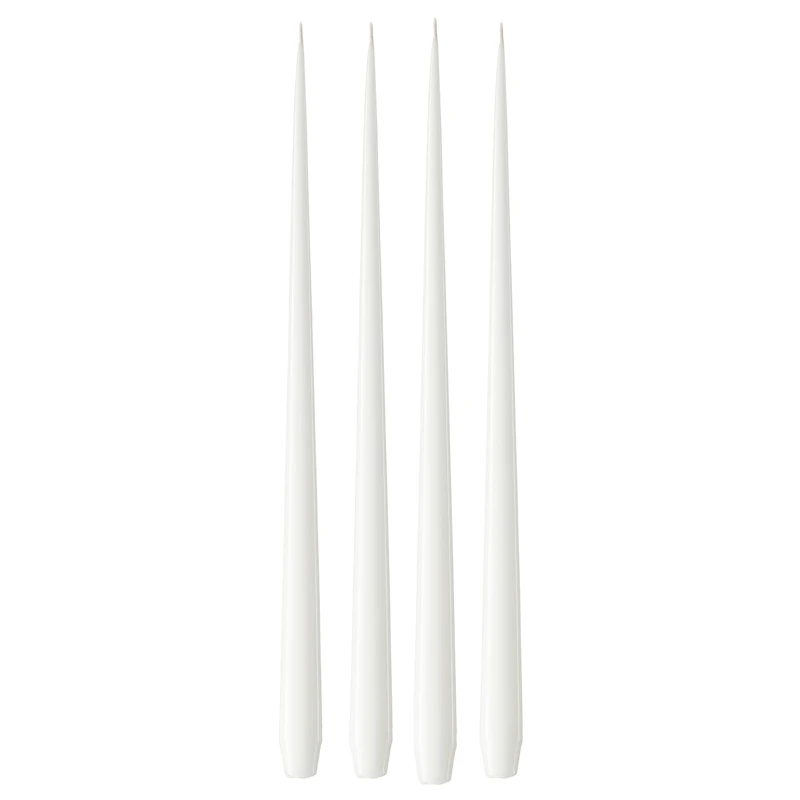 Antiikkikynttilä Lakattu 42 cm 4 kpl:n pakkaus, Silky