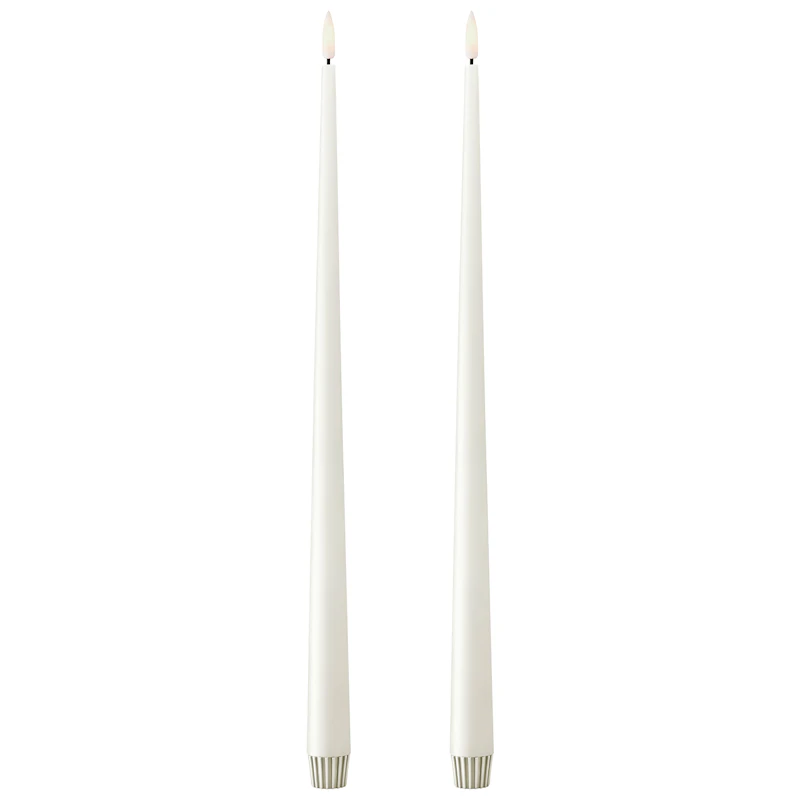 Led-Kynttilät 2 kpl:n pakkaus 40 cm, Silky