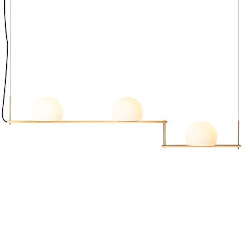 Circ T-3716 Riippuvalaisin, Satin Gold / Musta