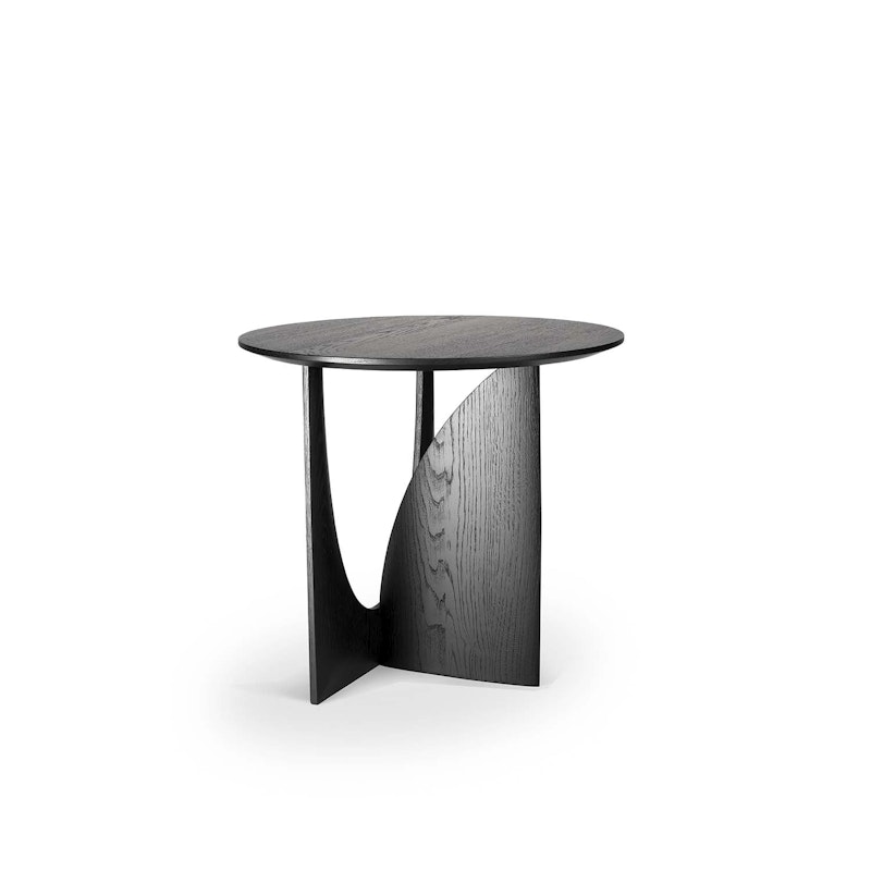 Geometric Sivupöytä, Musta Tammi