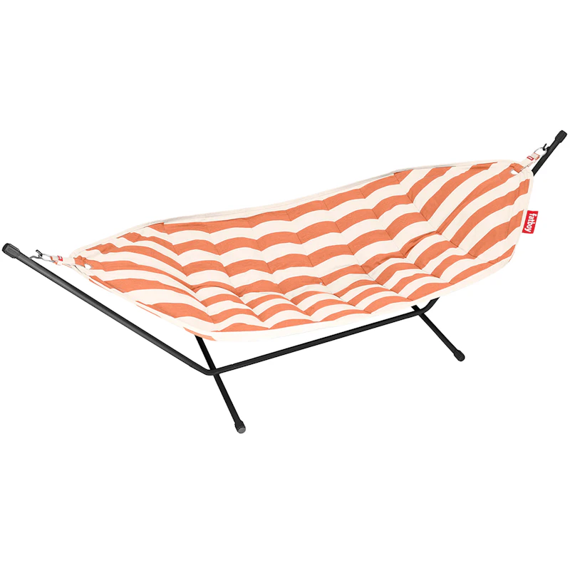 Headdemock Superb Hammock, Stripe Orange Creme / Black