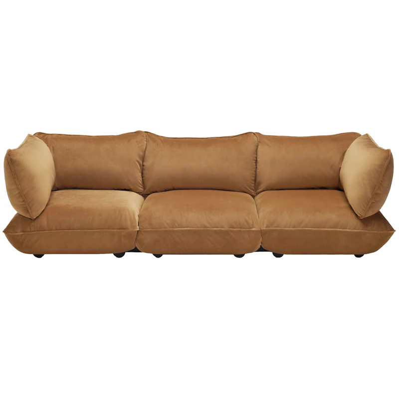 Sumo 4-Seater Sofa Velvet, Almond