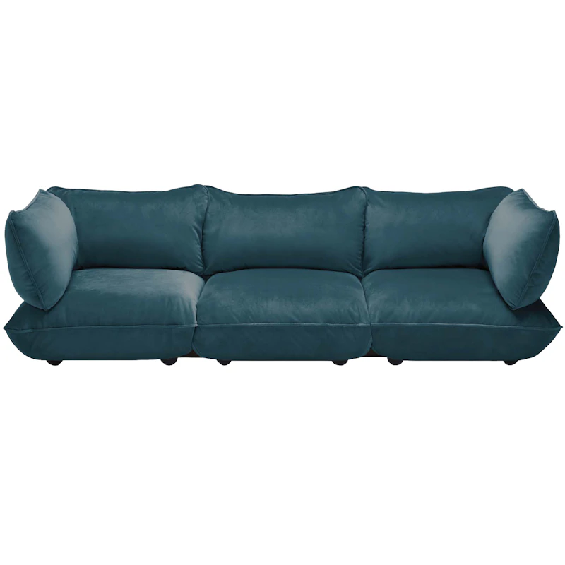 Sumo 4-Seater Sofa Velvet, Petrol