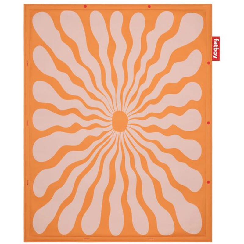 Flying Carpet Botanic Matto, Oranssi / Pinkki