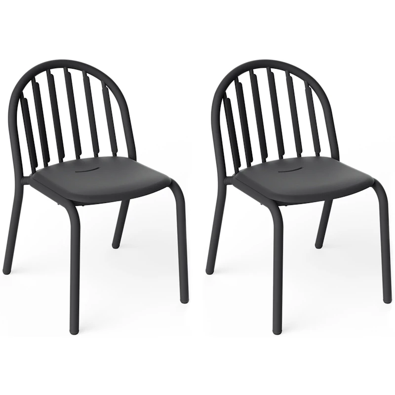 Fred's Chair 2-pack, Anthracite