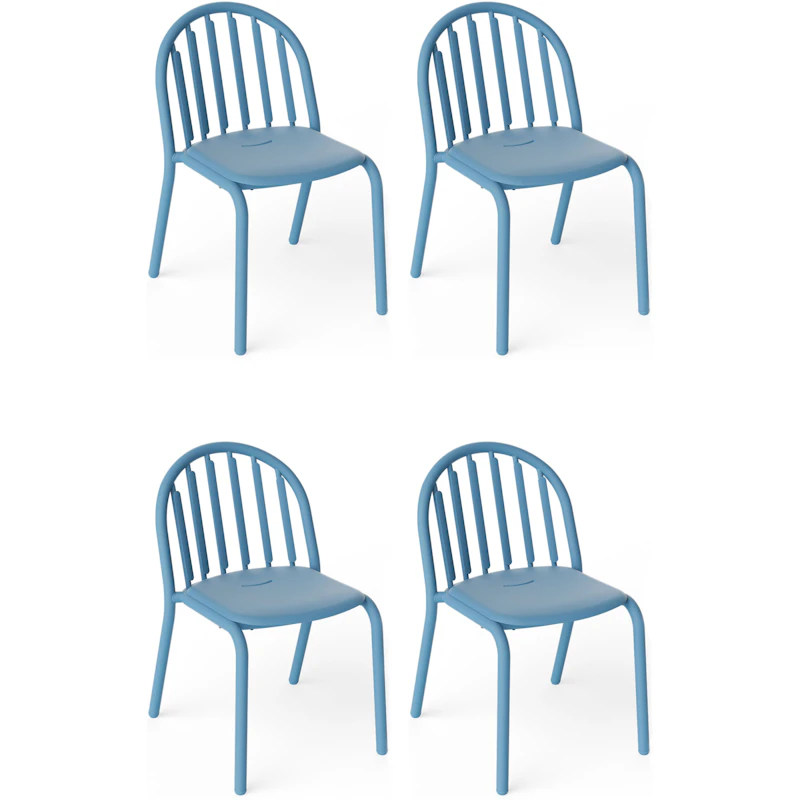 Fred's Chair 4-pack, Wave Blue