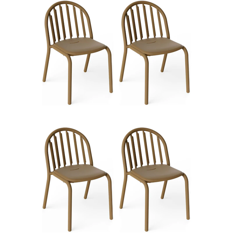 Fred's Chair 4-pack, Mochaccino