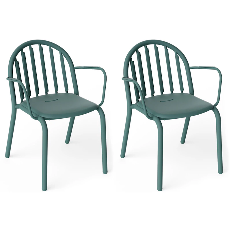 Fred's Lepotuoli 2 kpl:n pakkaus, Dark Sage