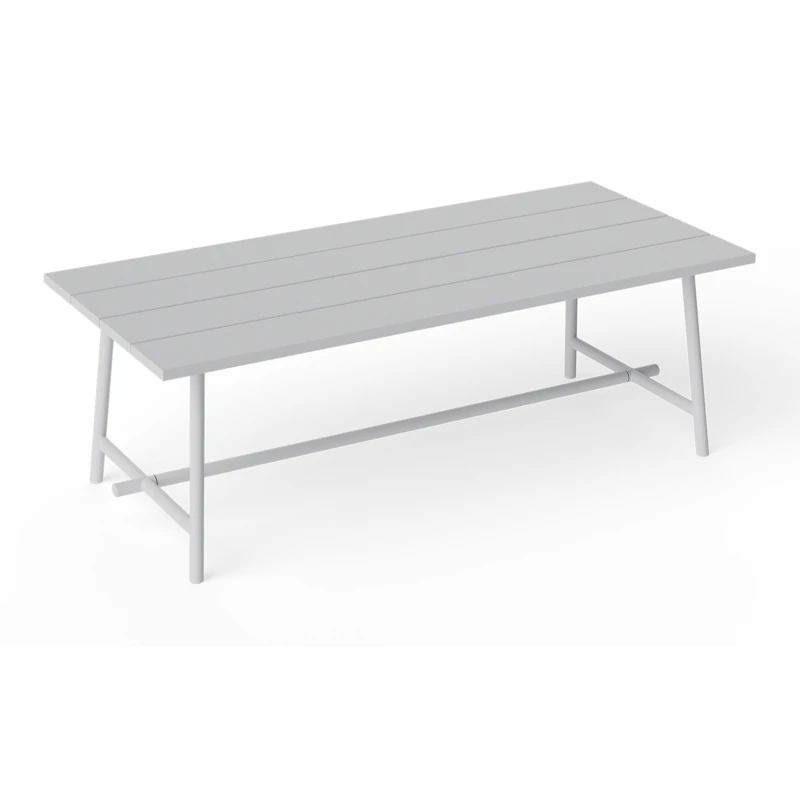 Fred's Table 100x220 cm, Light Grey