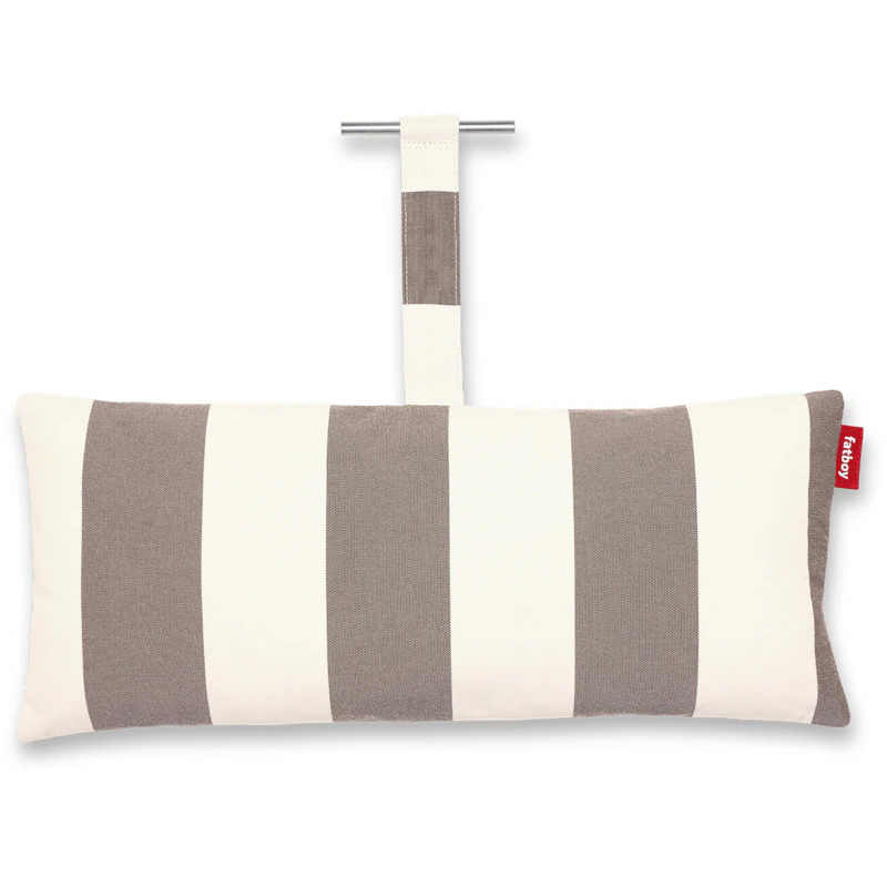 Headdemock Superb Pillow, Stripe Cacao