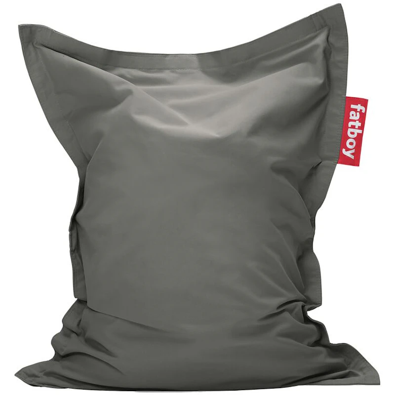 Junior Canvas Recycled Säkkituoli, Charcoal Grey