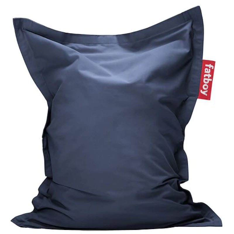 Junior Canvas Recycled Säkkituoli, Crown Blue