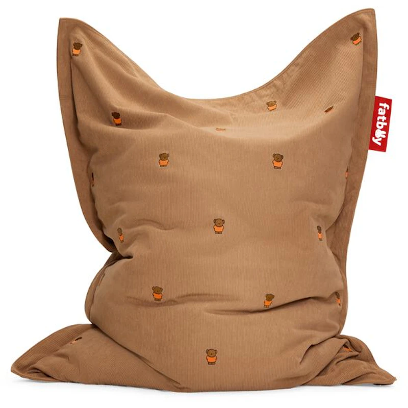 Original Slim Recycled Cord x Miffy Säkkituoli, Teddybear