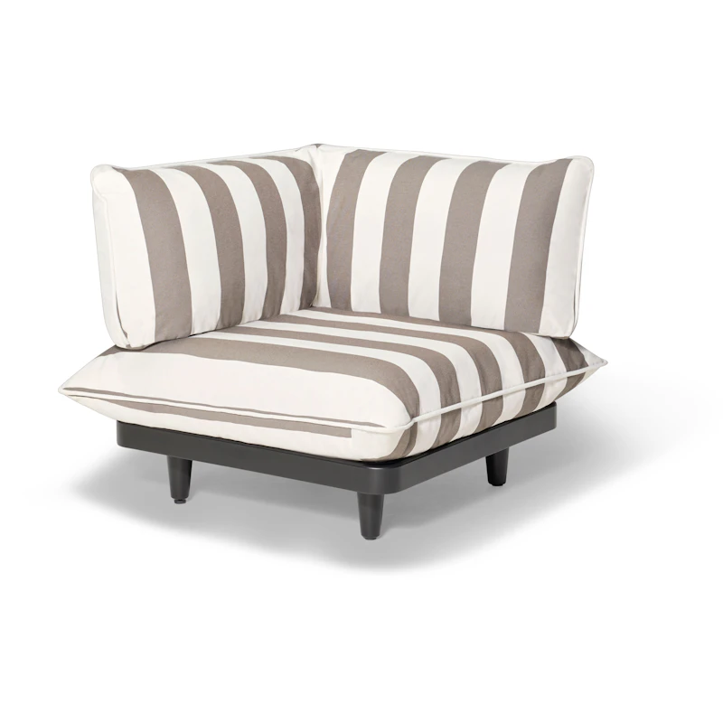 Paletti Corner Seat, Stripe Cacao (Right)