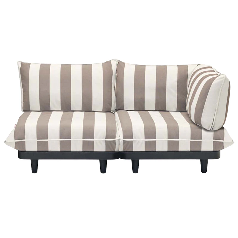 Paletti Modulaarinen Sohva 2-paikkainen, Stripe Cacao (Right)