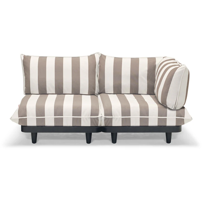 Paletti Modular Sofa 2-Seater, Stripe Cacao (Right)