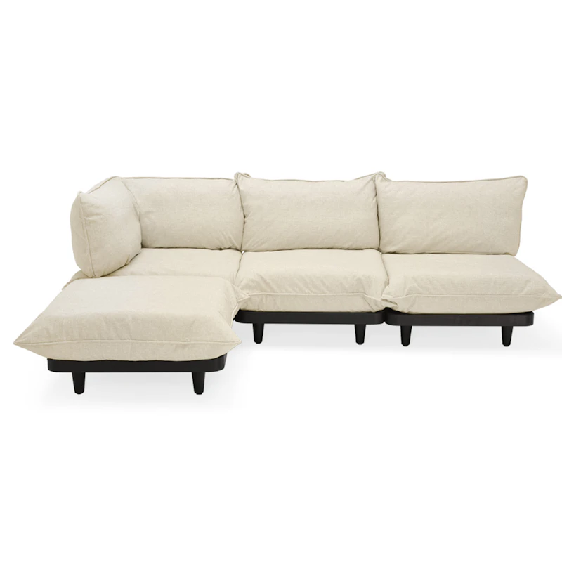 Paletti Modular Sofa 3-Seater With Chaise Longue, Sahara