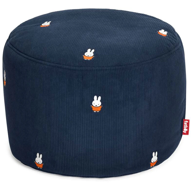 Point Recycled Cord x Miffy Pouf, Deep Blue