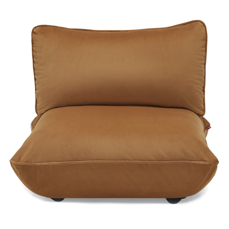 Sumo 1-Seater Velvet, Almond