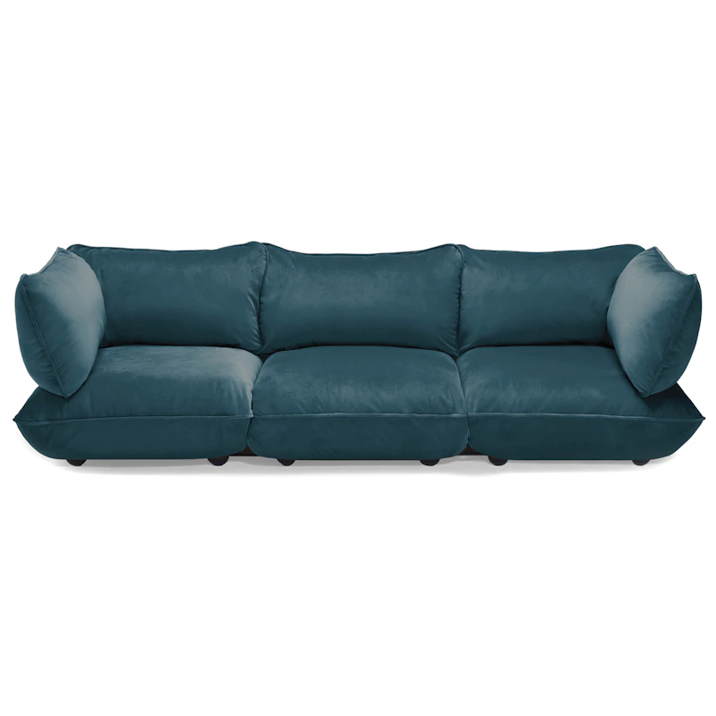 Sumo 4-Seater Sofa Velvet, Petrol