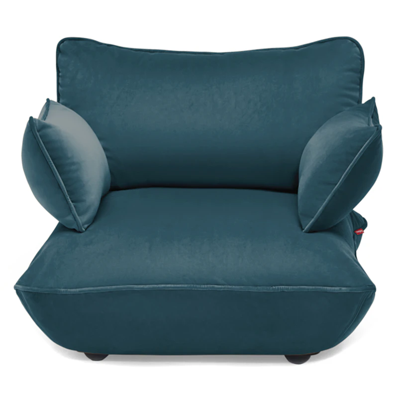 Sumo Armchair Velvet, Petrol