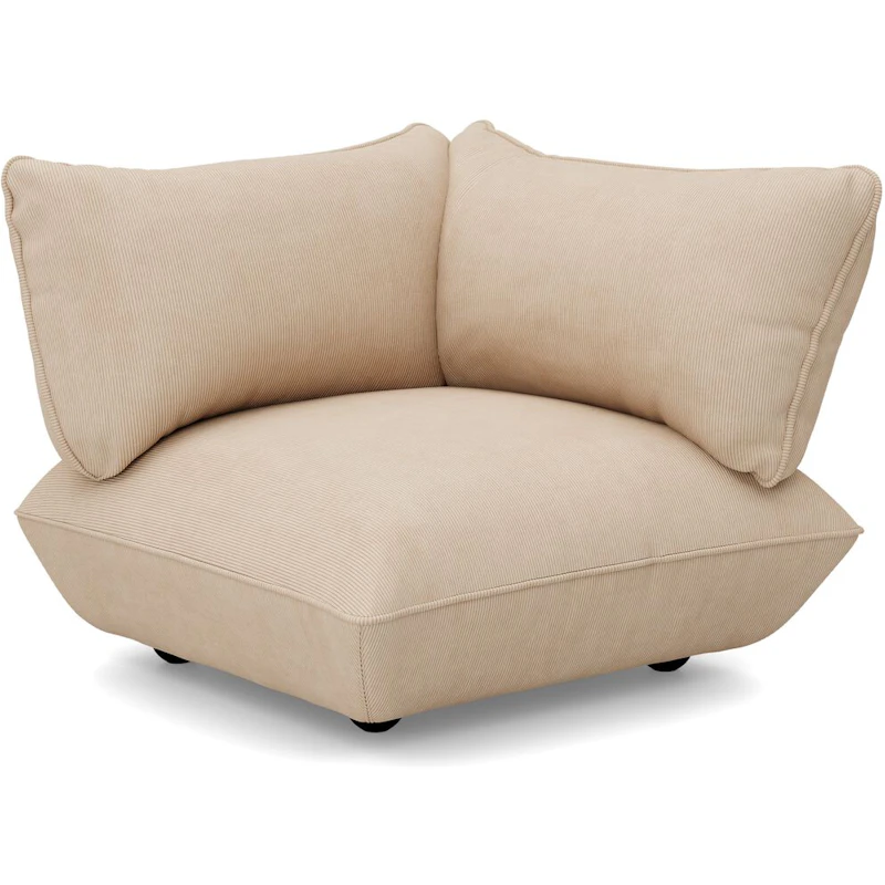 Sumo Right Cord Recycled Kulmakappale, Beige