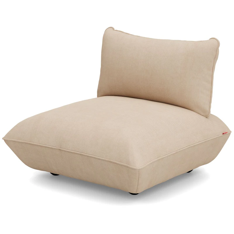 Sumo Seat Cord Recycled Sohva, Beige