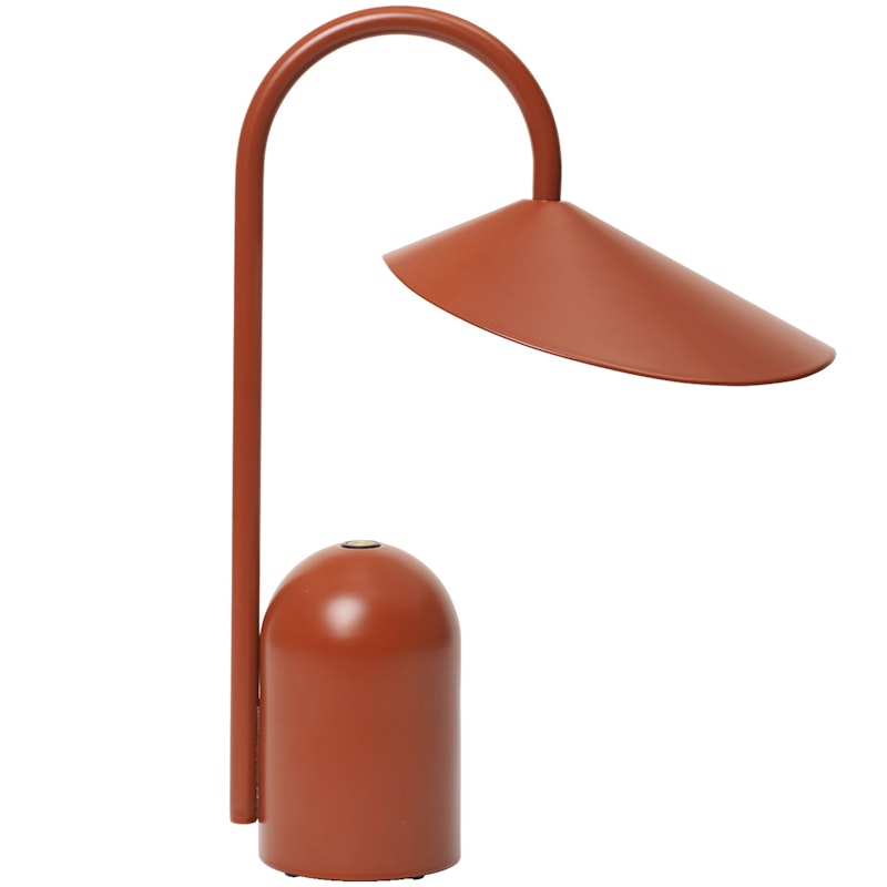 Arum Portable Pöytävalaisin 30 cm, Oxide Red