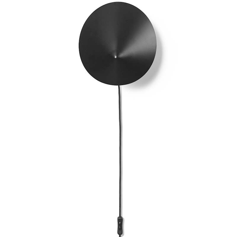 Arum Wall Sconce Seinävalaisin, Musta