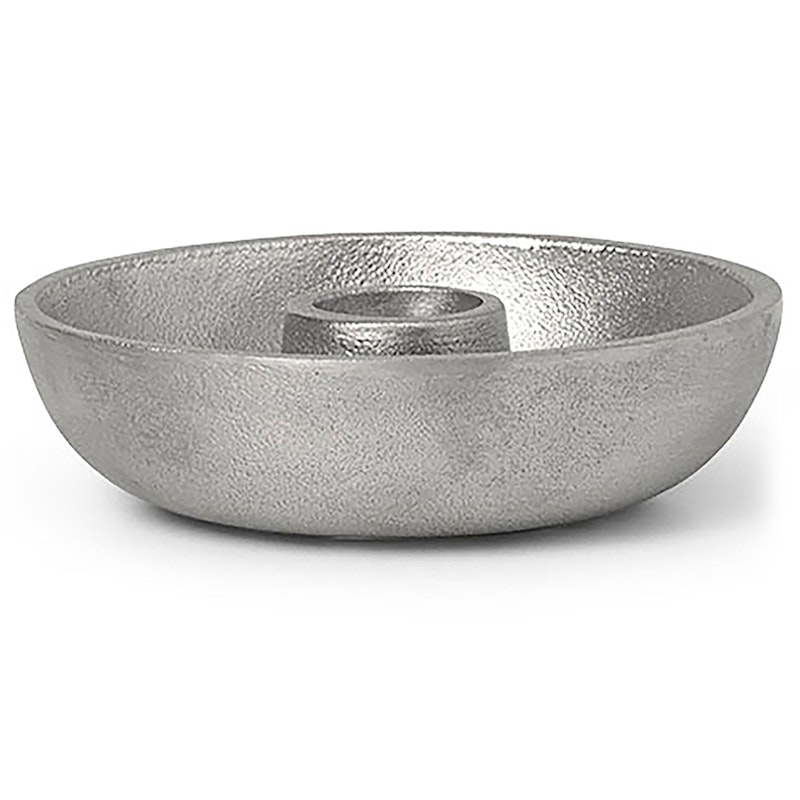 Bowl Single Kynttilänjalka, Aluminium