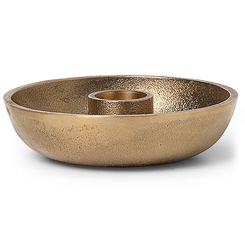 Bowl Single Kynttilänjalka Ø10 cm, Messinki