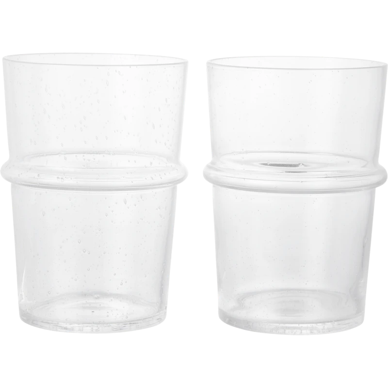 Boya Juomalasi Korkea 2 kpl:n pakkaus, Kirkas