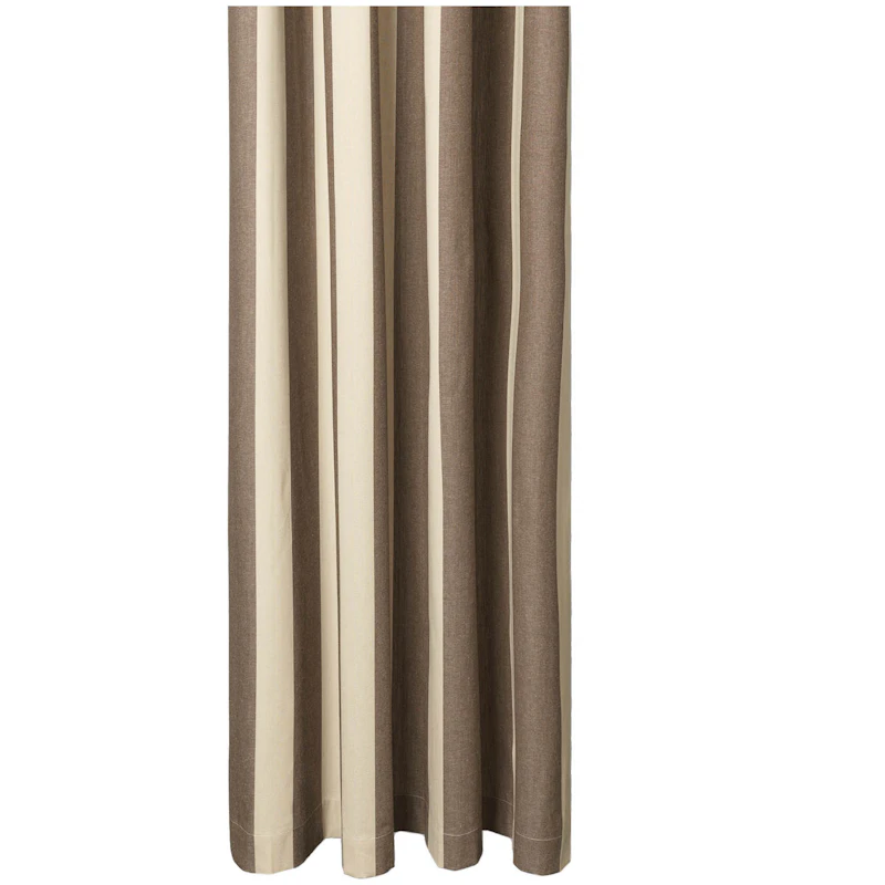 Chambray Suihkuverho 160x205 cm, Carob Brown
