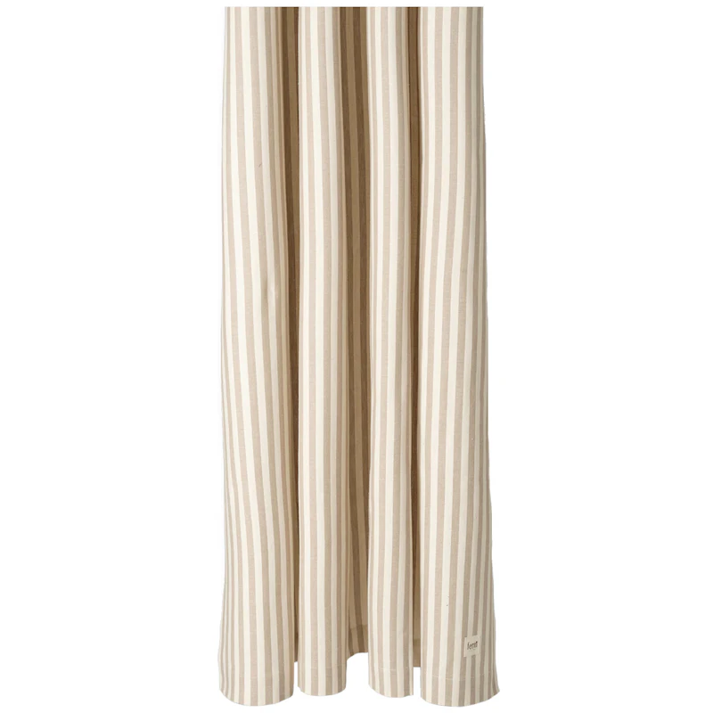 Chambray Suihkuverho 160x205 cm, Luonnonvalkoinen/Hiekanvärinen