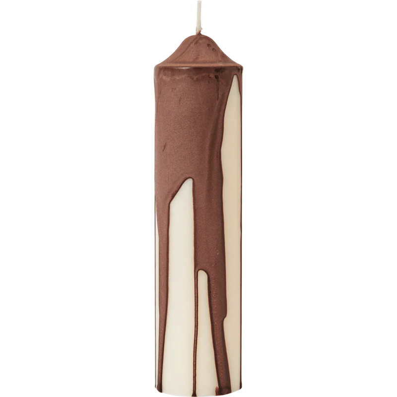 Dryp Pöytäkynttilä 20 cm, Dark Chocolate