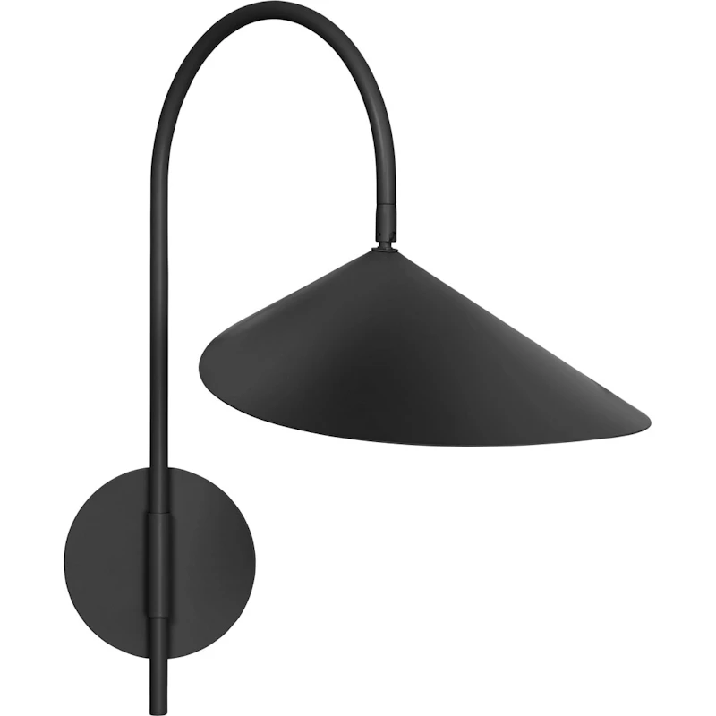 Arum Swivel Seinävalaisin, Musta