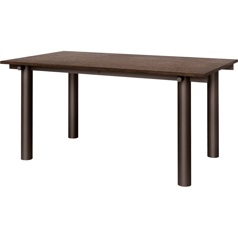 Atura Ruokapöytä 90x160 cm, Dark Chocolate / Tummapetsattu Tammi