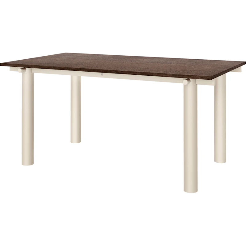 Atura Ruokapöytä 90x160 cm, Vaalea Kasmir / Dark Stained Oak