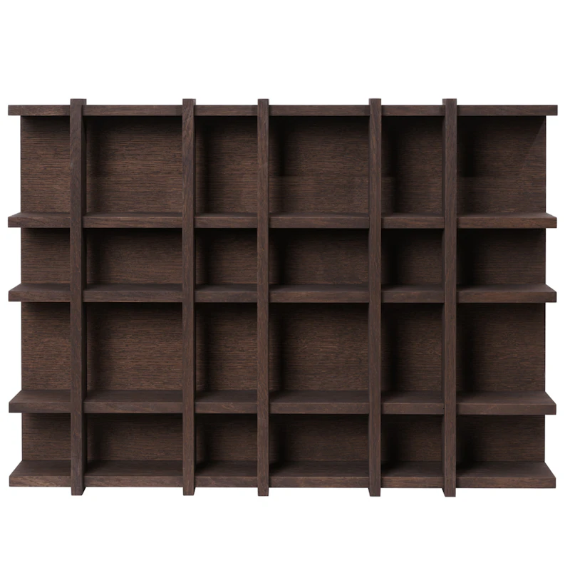 Tilem Seinähylly 6x4, Dark Oak