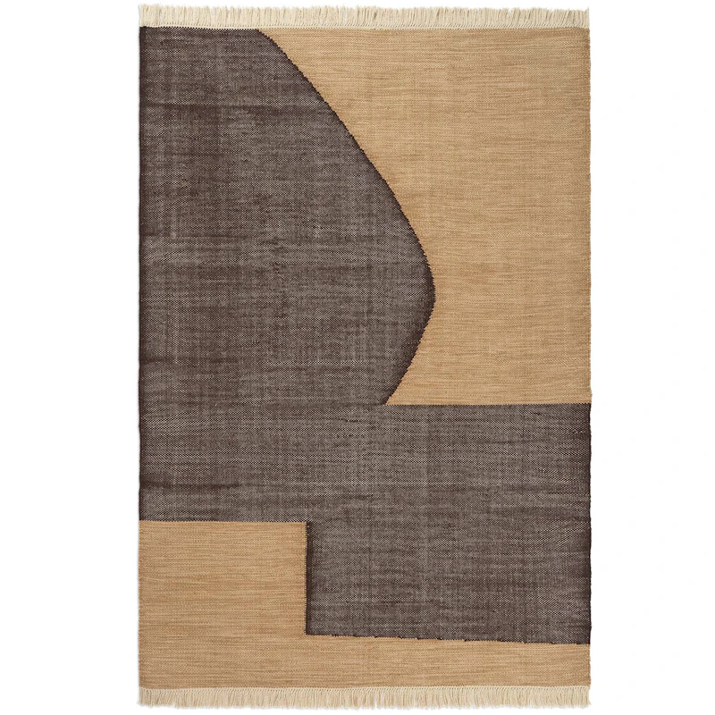 Forene Matto 140x200 cm, Tan/chocolate