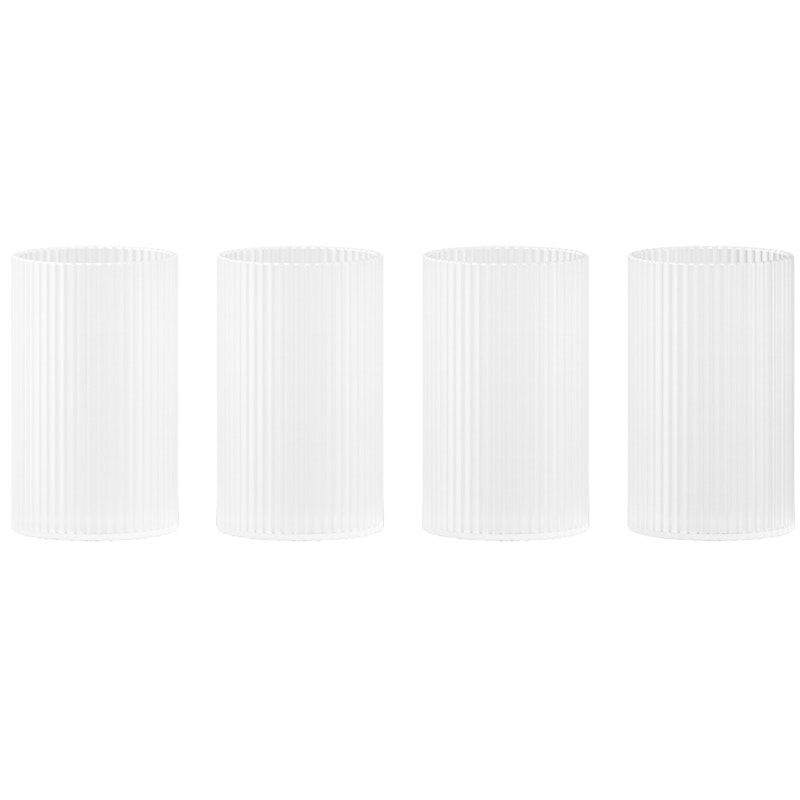 Ripple Juomalasit 14 cl 4 kpl:n pakkaus, Frosted