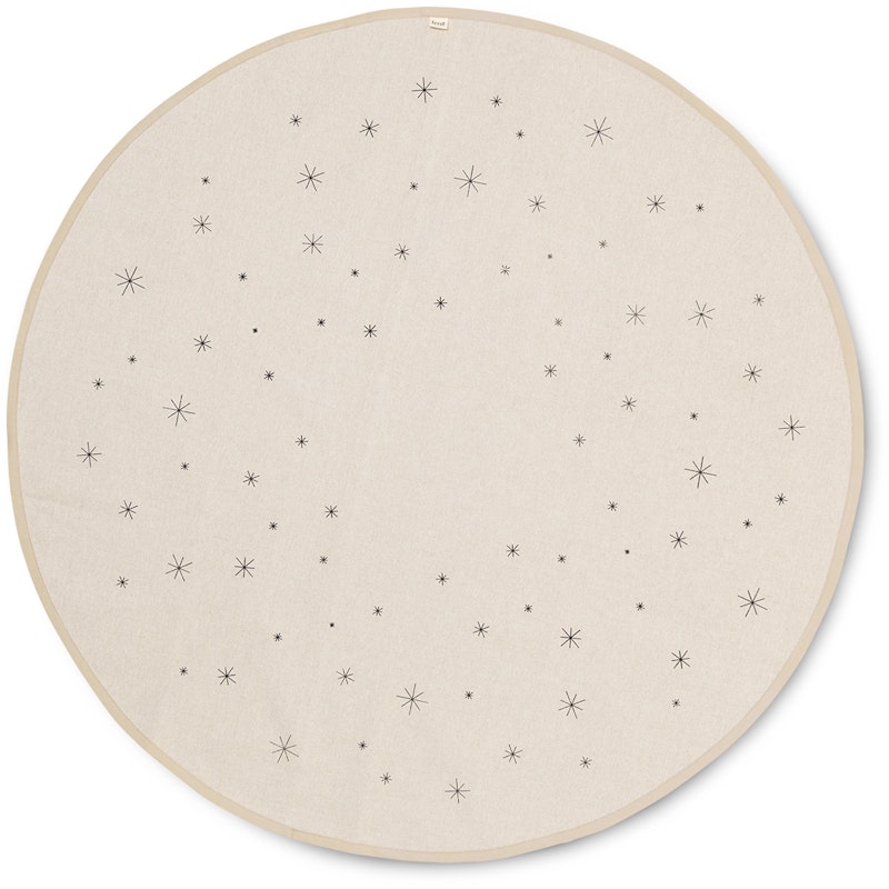 Star Christmas Tree Rug, Sand