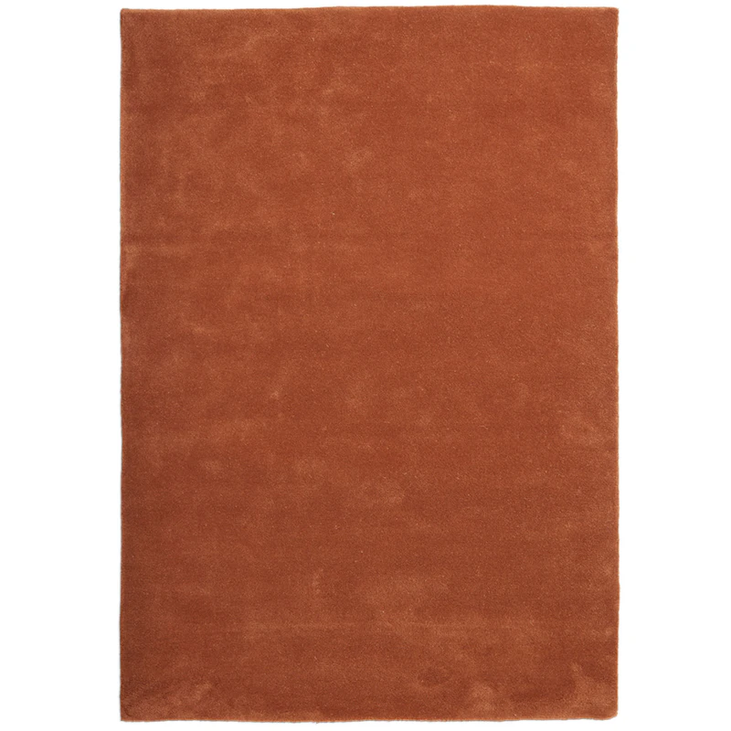 Stille Tufted Matto 140x200 cm, Punaruskea