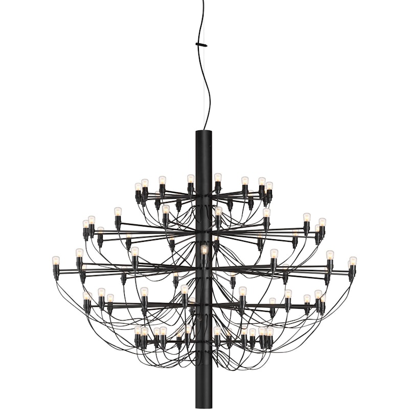 2097/75 Sarfatti Kattokruunu LED, Matt Black