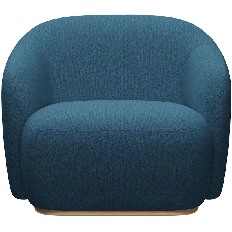Barba Lounge Chair, Petrol / Vidar Petrol 0872