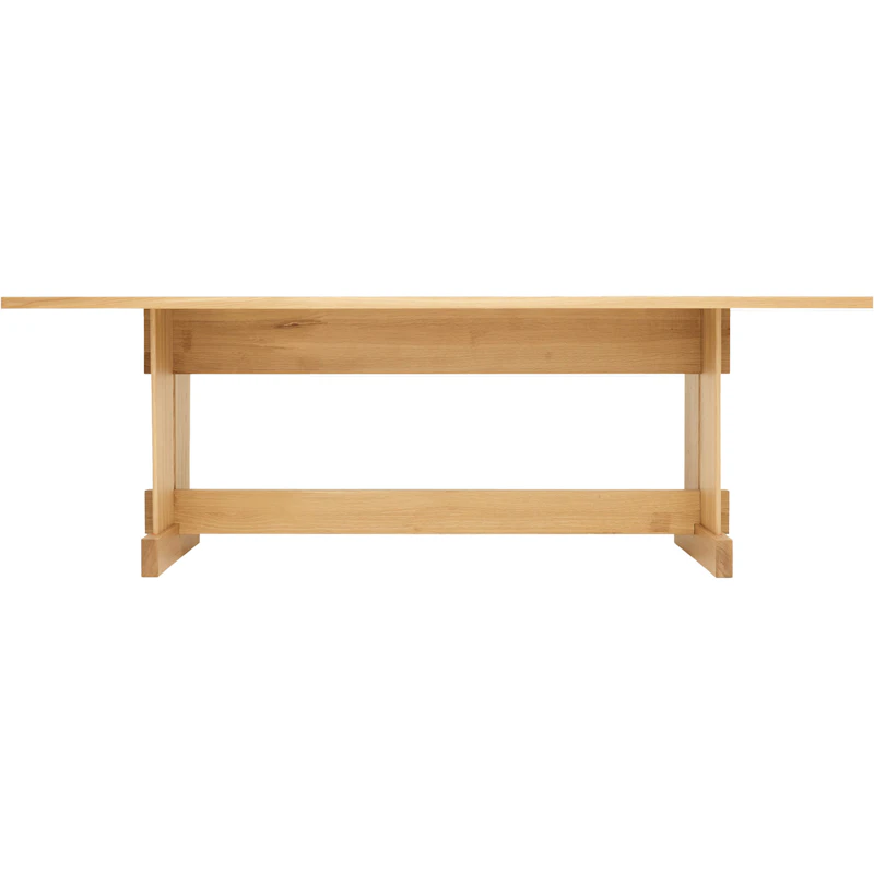 Grande Ruokapöytä L: 245 cm, Mattalakattu Tammi