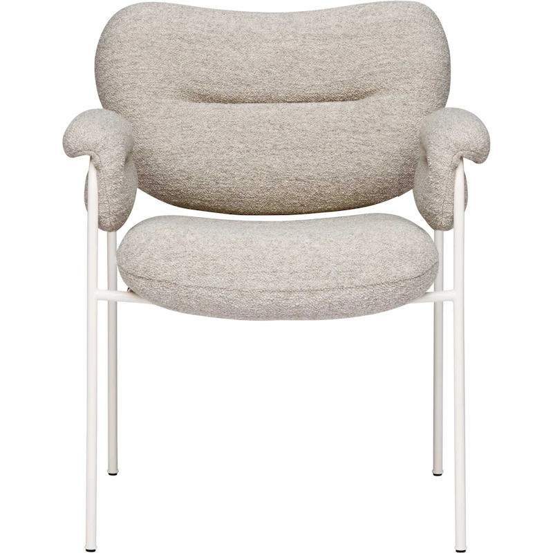 Spisolini Tuoli, Pearl White Jalat / Kangas Barnum Sand